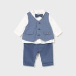 Set košile, vesty a kalhot pro chlapce 15-02581